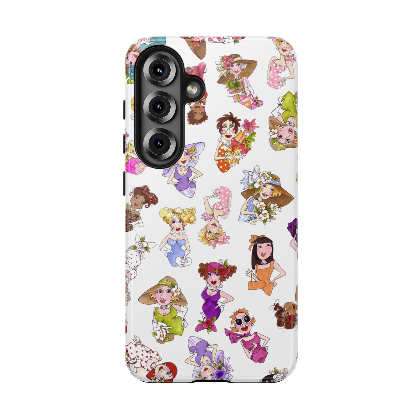 Fast Women Tossed White Phone Case