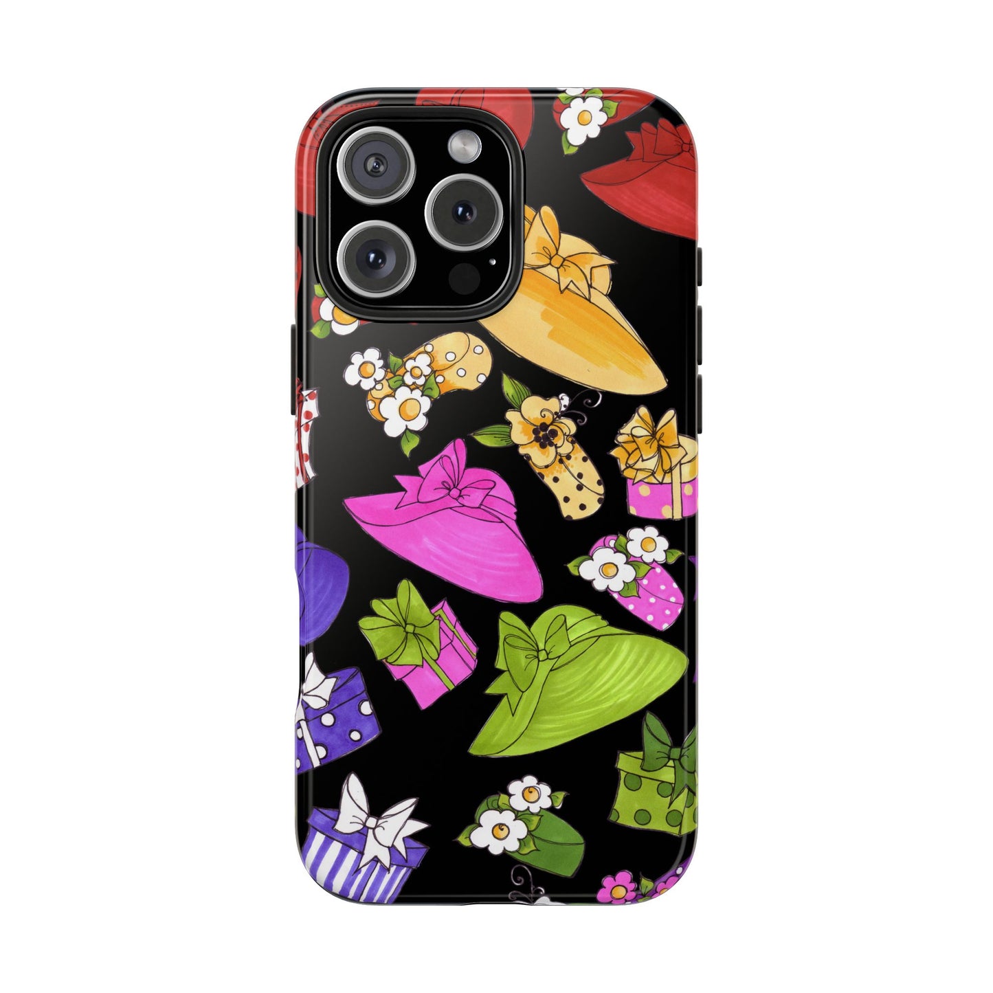 Accessories Tossed Black Phone Case