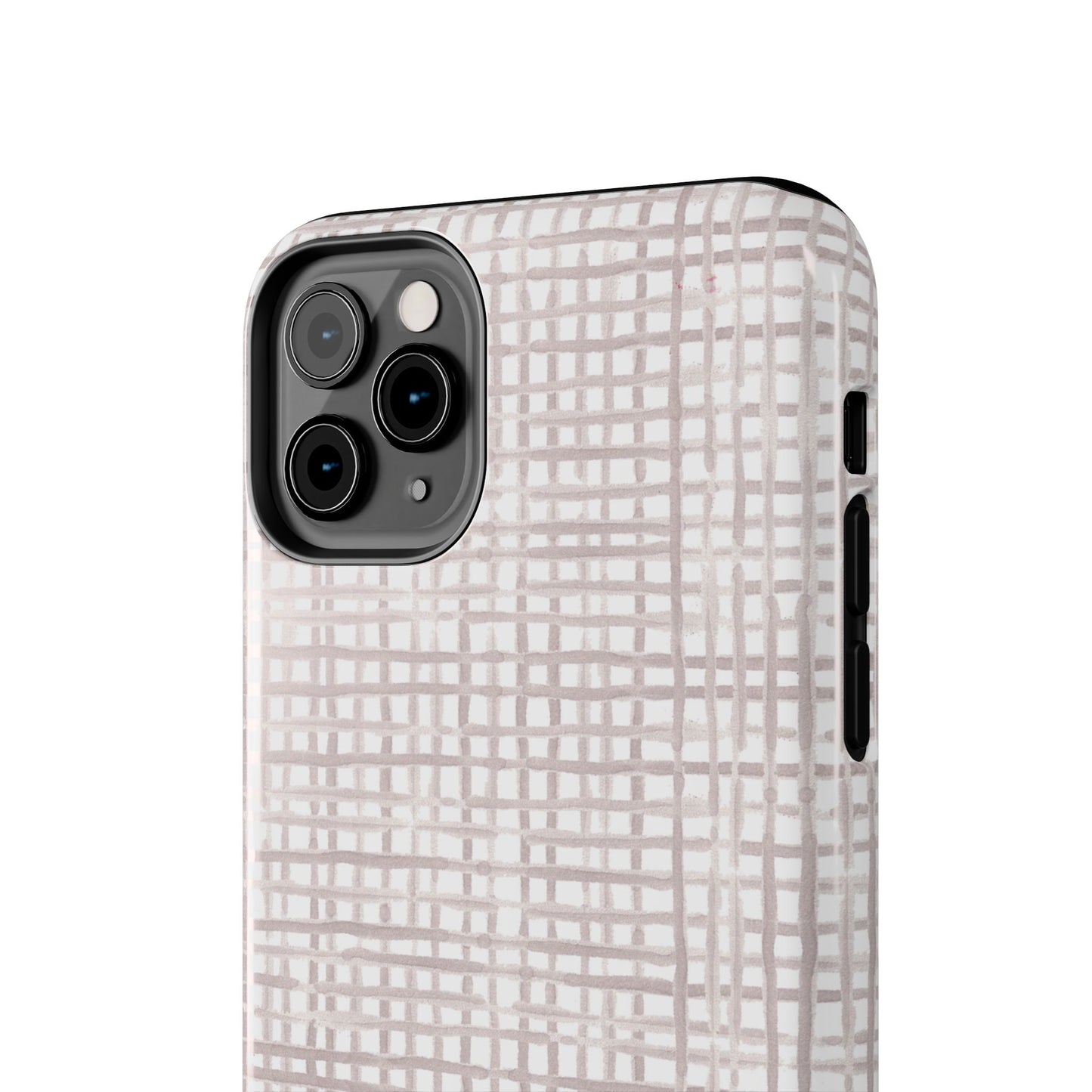 Gingham Gray Phone Case