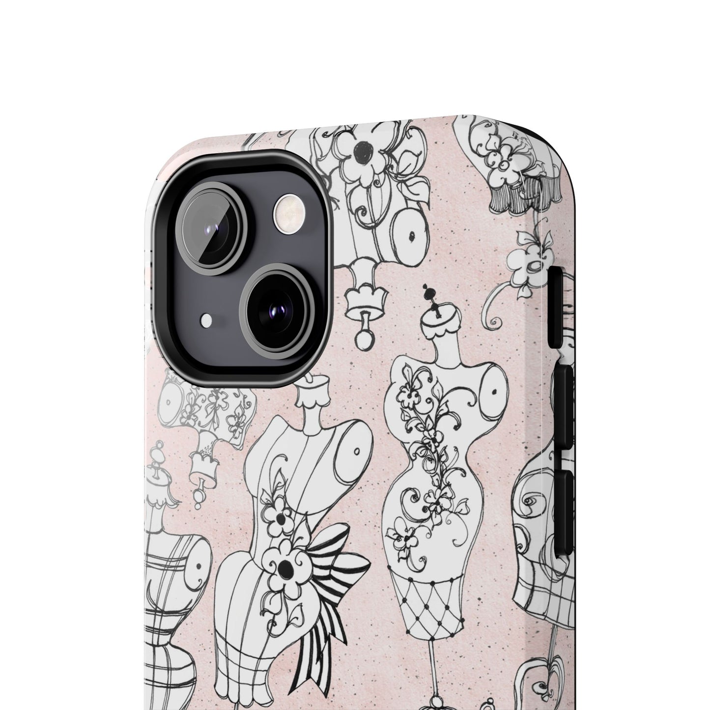 Mannequineque Silver Phone Case