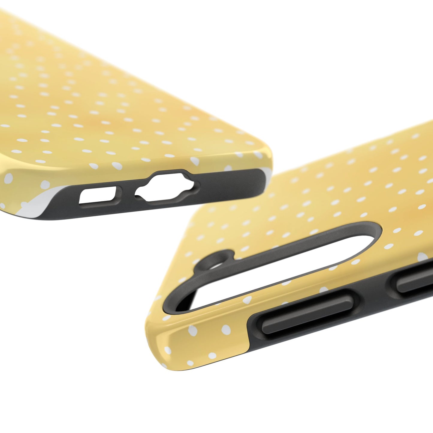 Dinky Dots Sunshine / White Phone Case