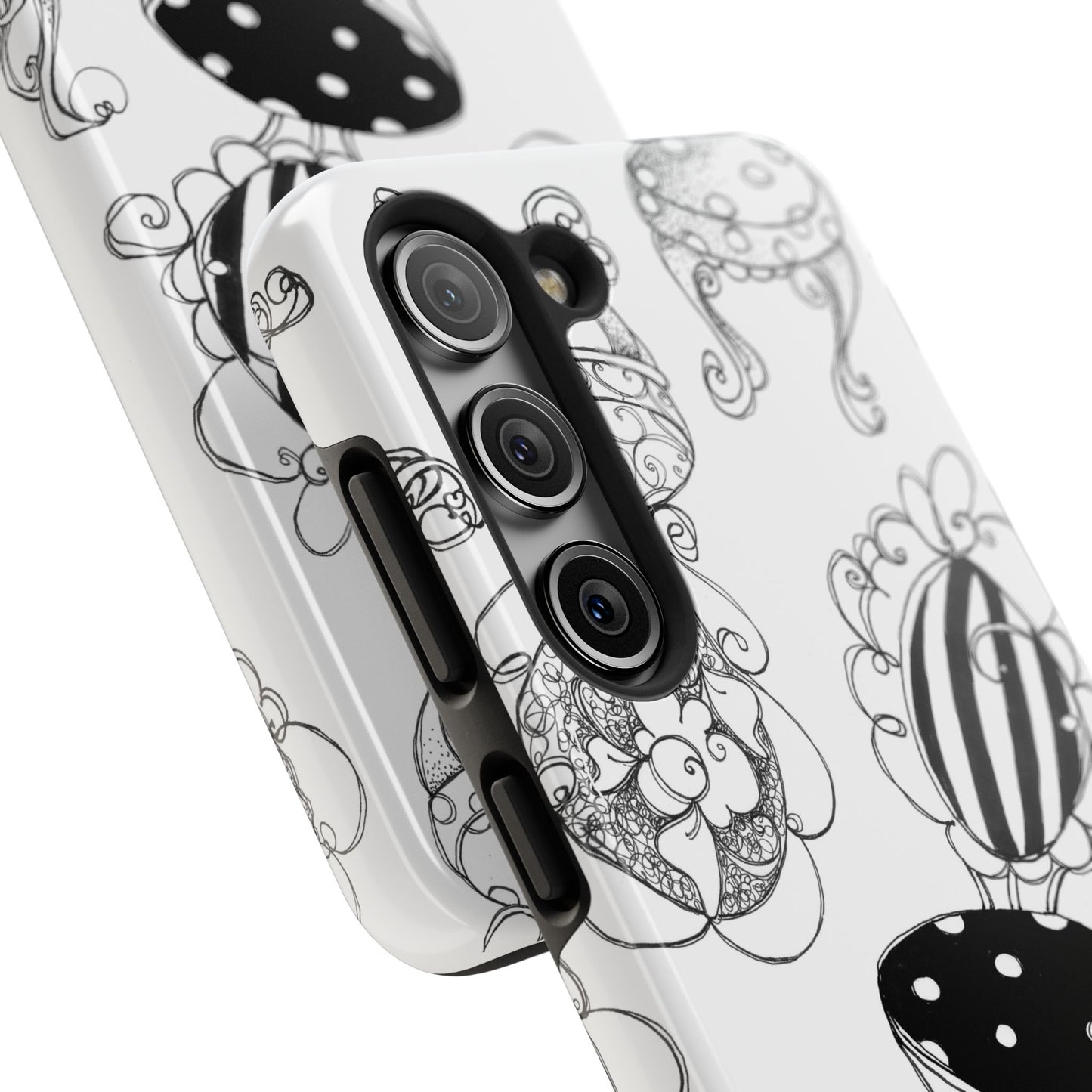 Bistro Chairs White Phone Case