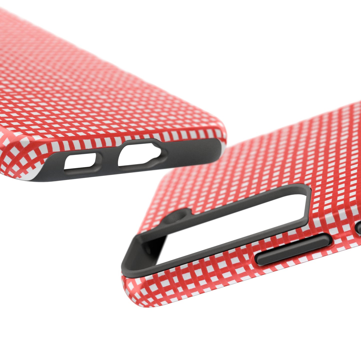 Chipper Check Red Phone Case