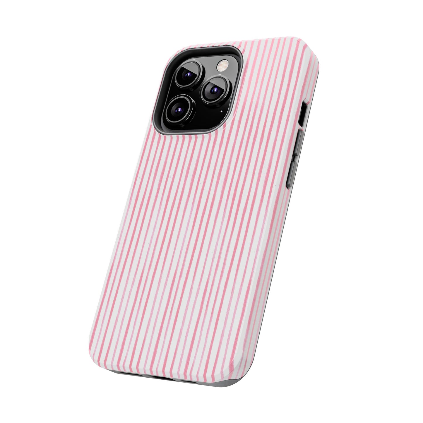 Candy Stripe White / Pink Phone Case