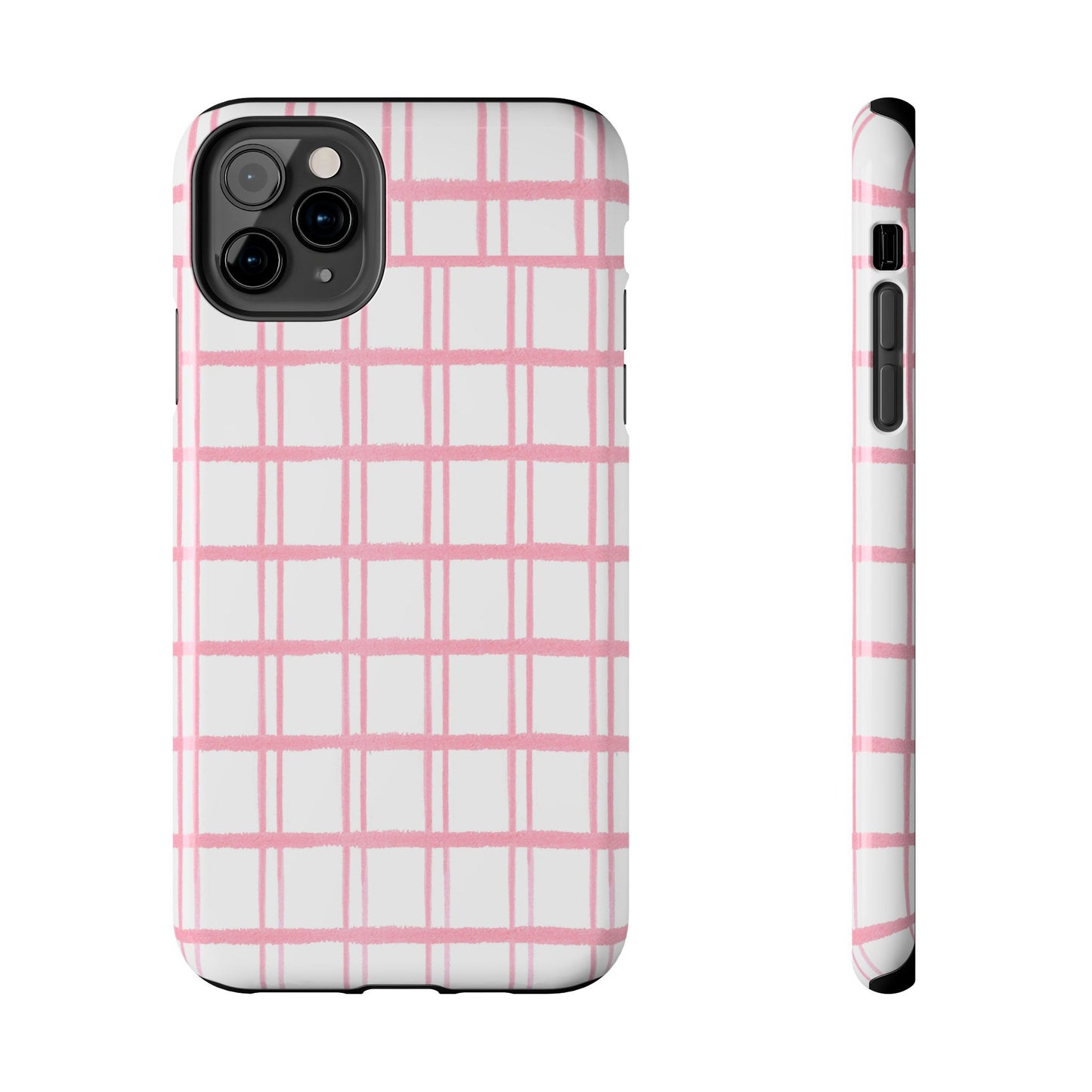 Pink Plaid Phone Case