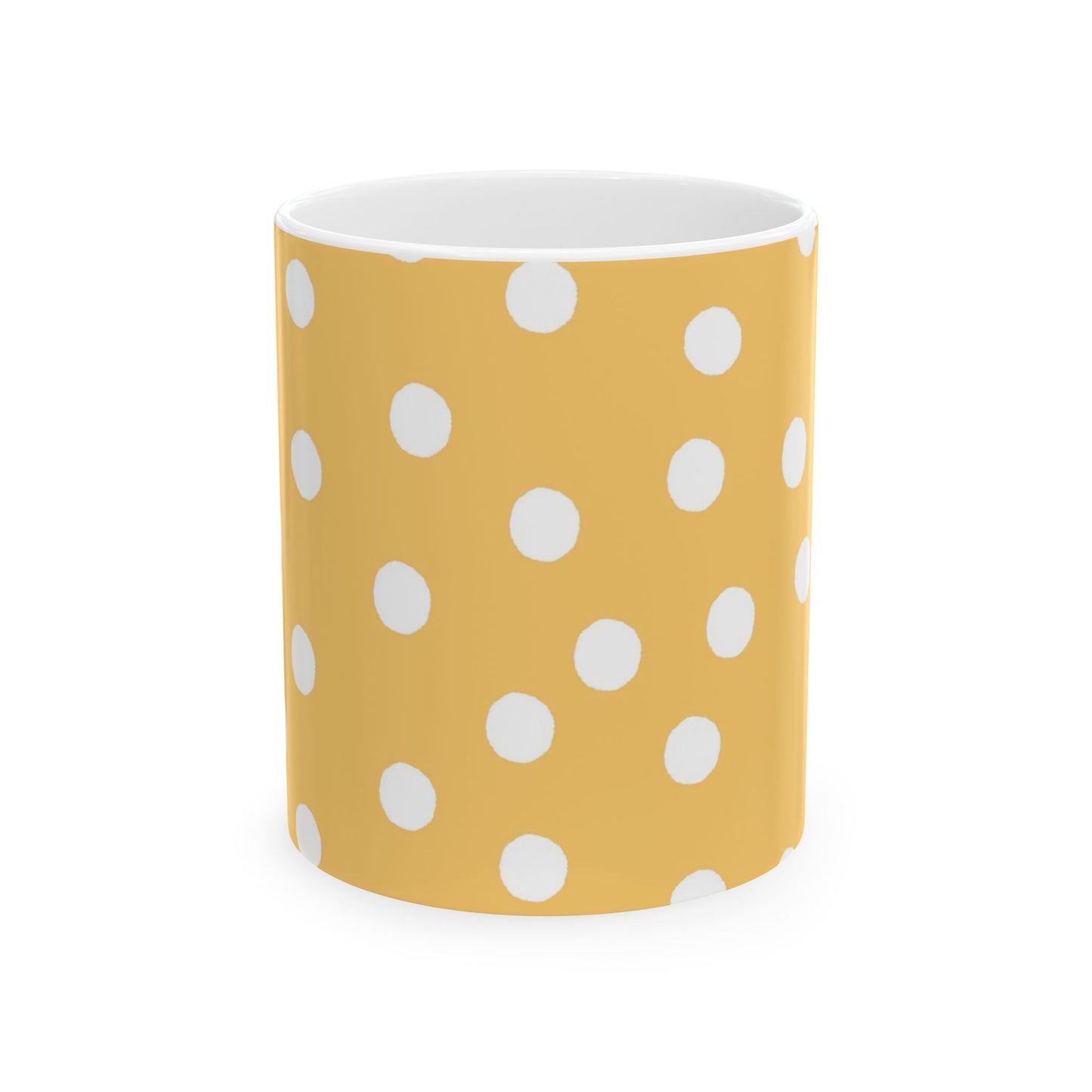 Plump Dots Yellow Cup
