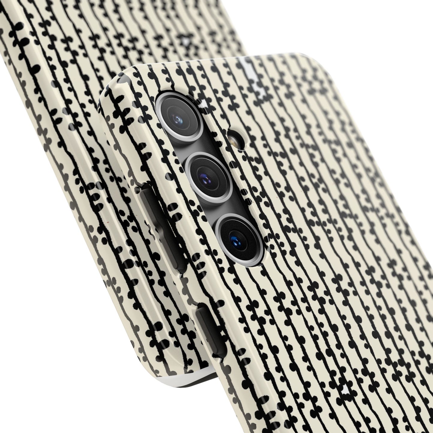 Loopy Stripe Bone Phone Case