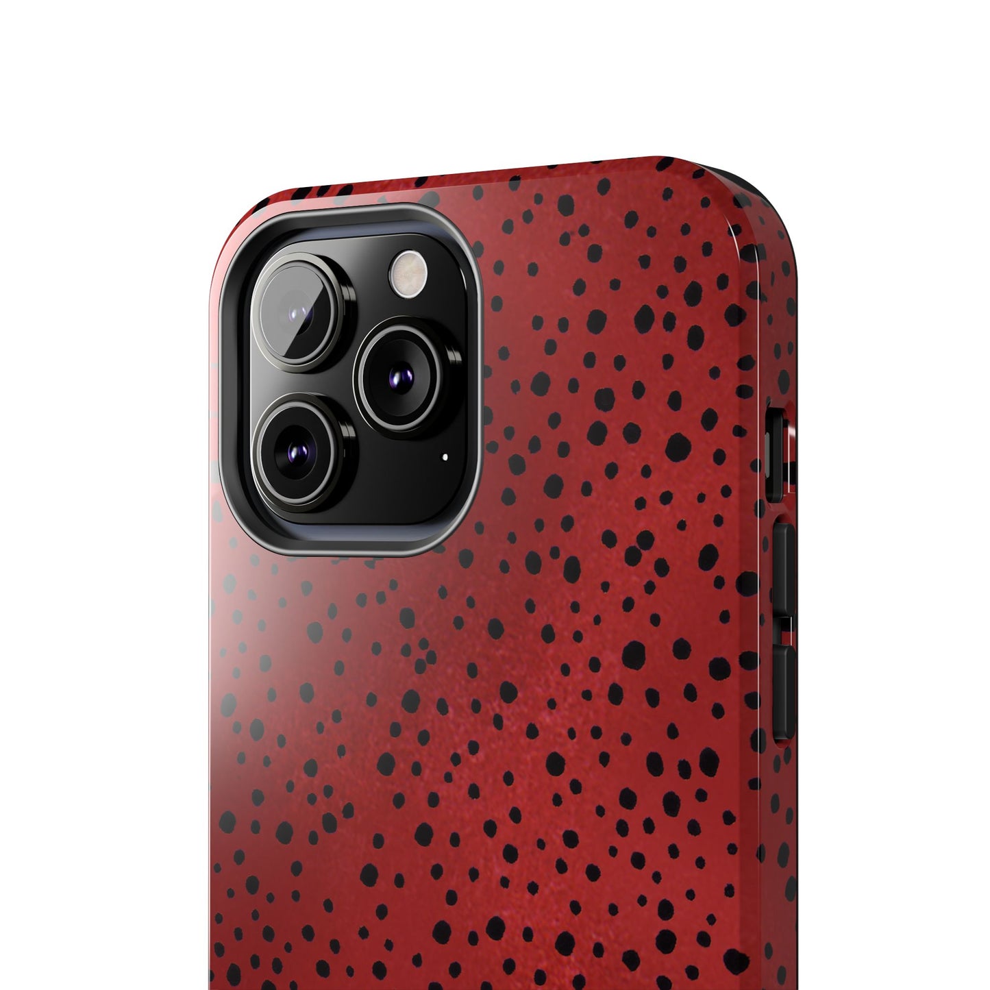 Pepper Dots Red / Black Phone Case