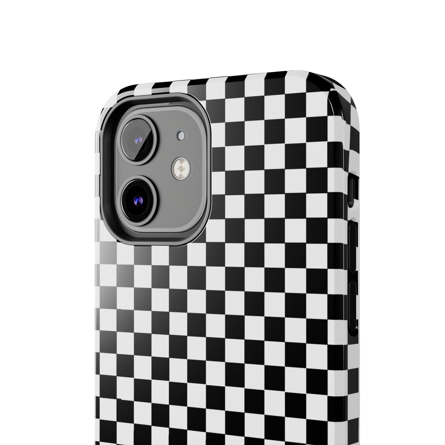 Checkerboard Black / White Phone Case