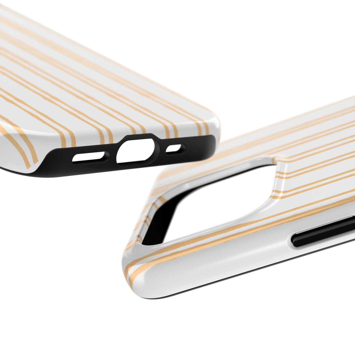 Double Stripe Yellow Phone Case