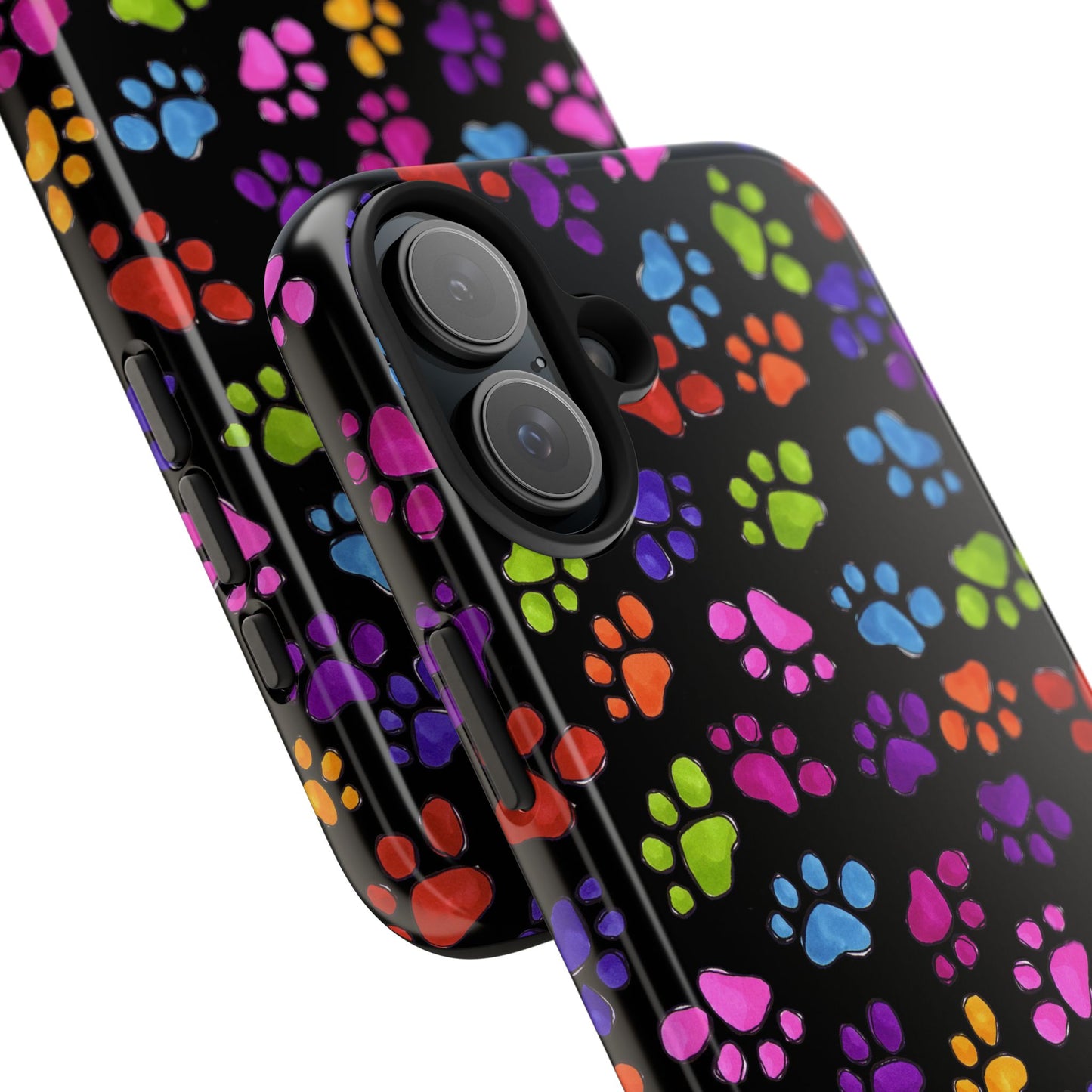 Fancy Paws Black Phone Case