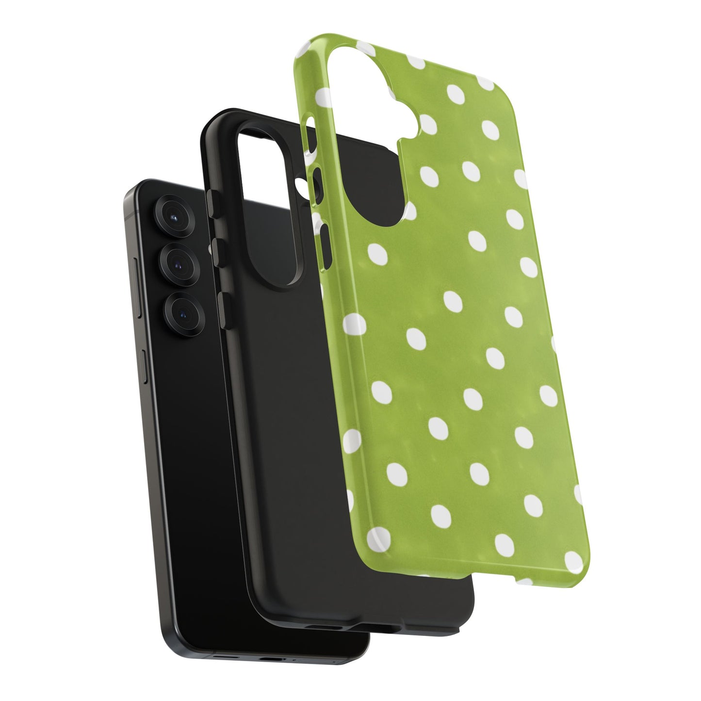 Plump Dots Green Phone Case