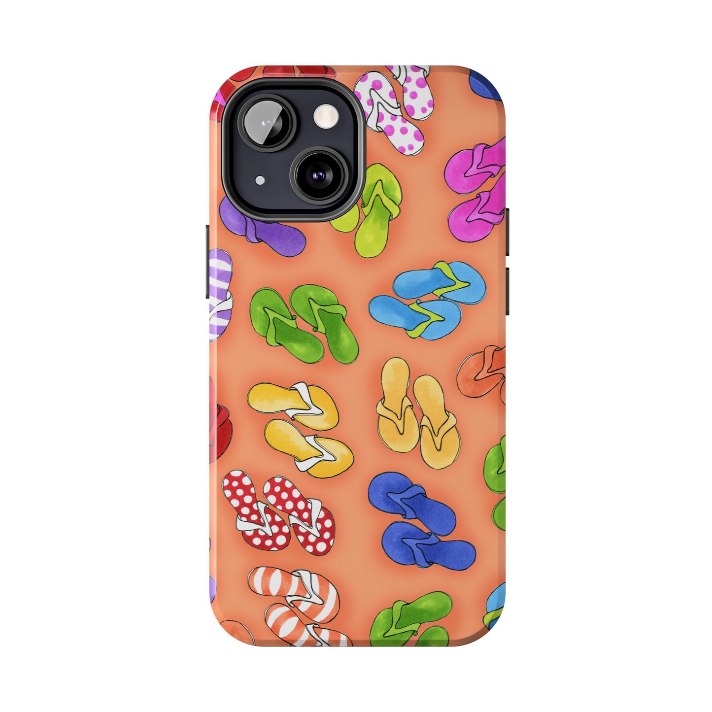 Fun Flops Orange Phone Case