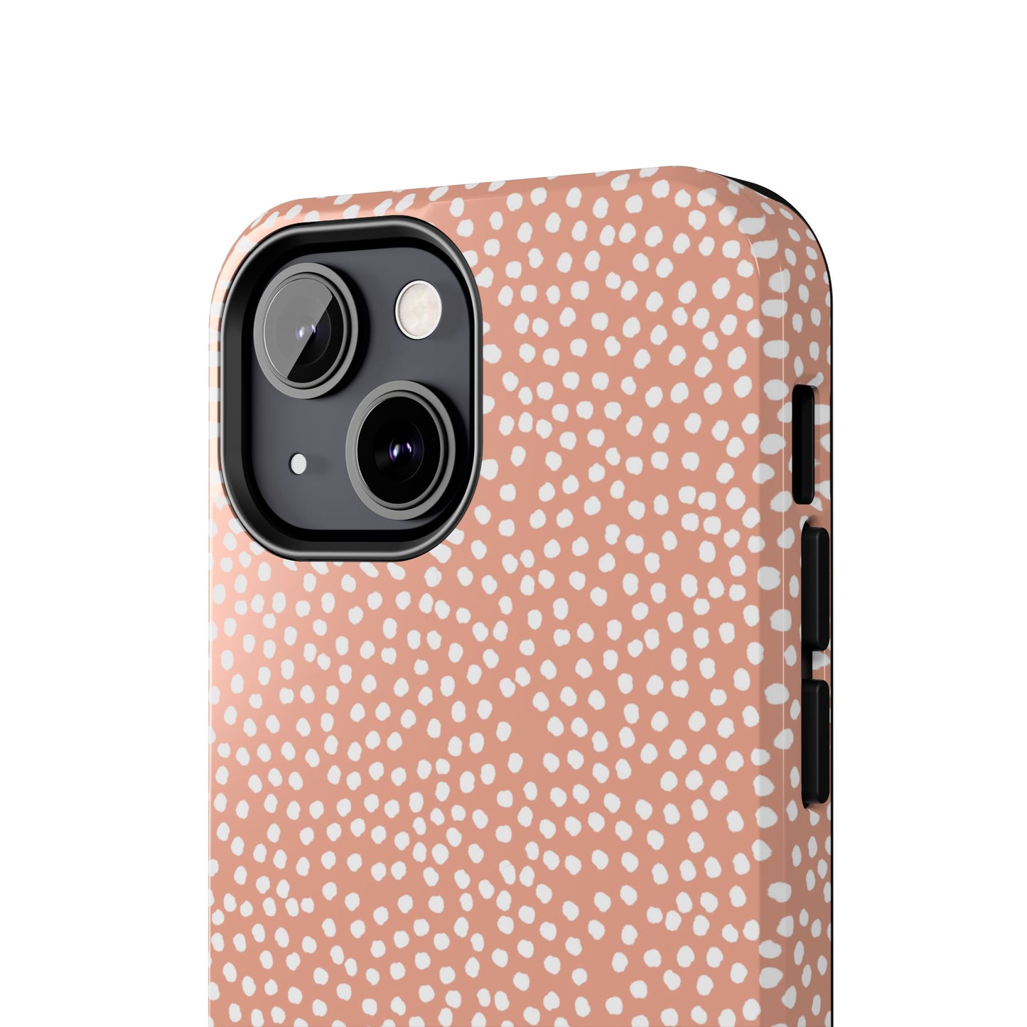 Bitty Dots Melon / White Phone Case