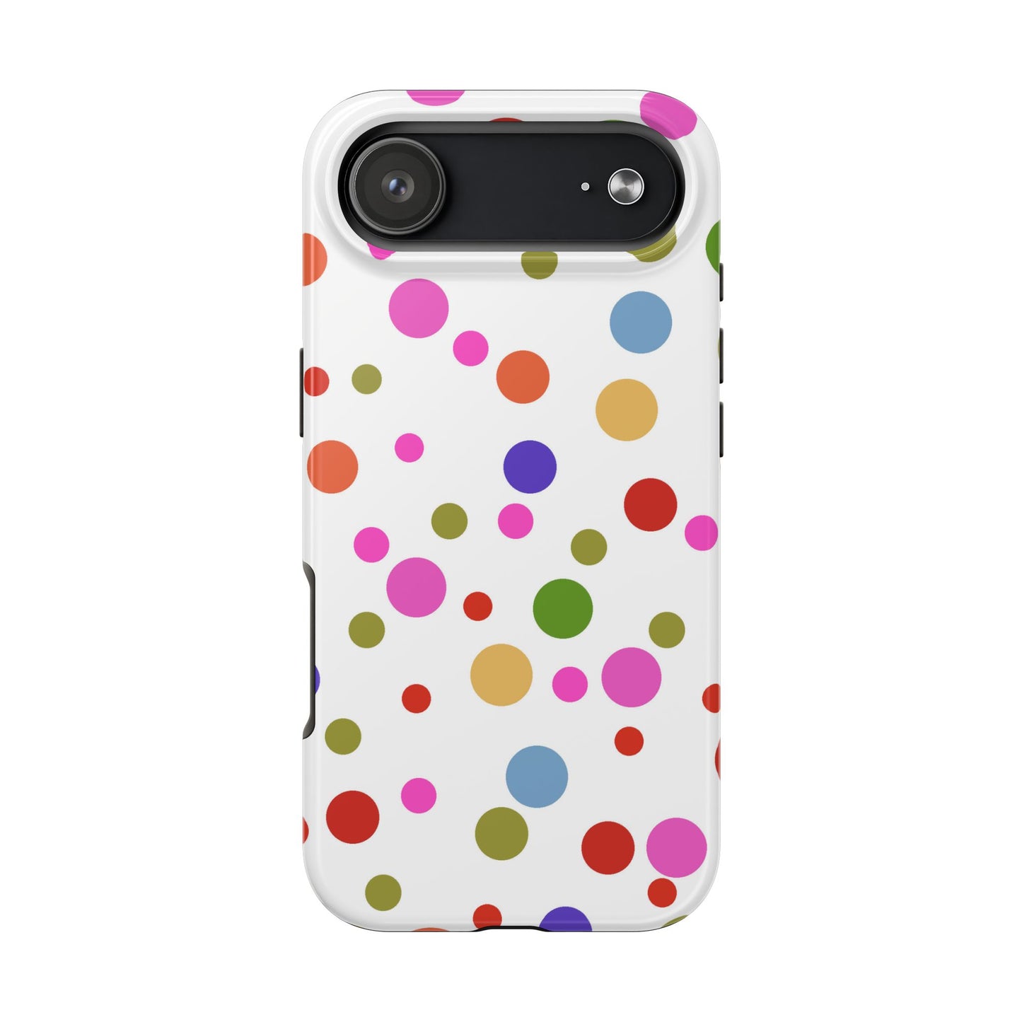 Dot Assortment White Phone Case