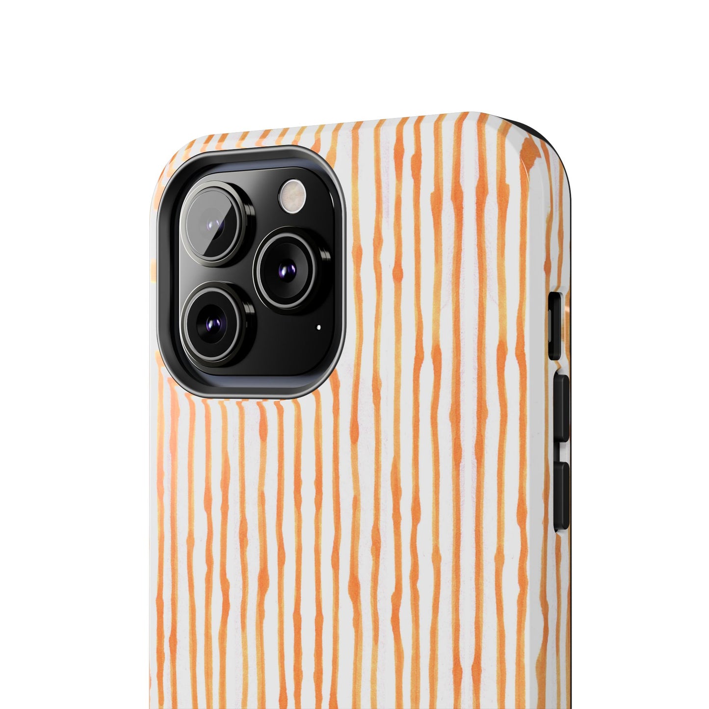 Faux Seersucker White / Melon Phone Case