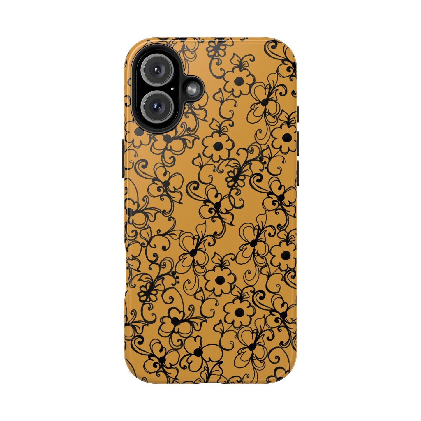 Daisy Jungle Yellow Phone Case