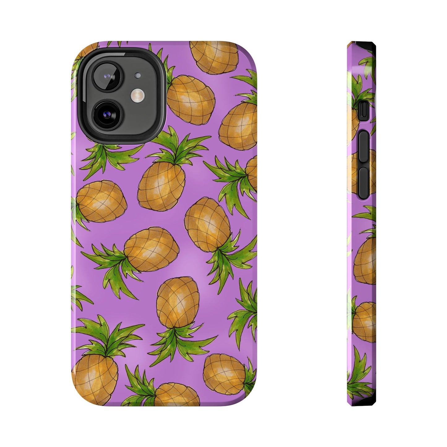 Pineapple Toss Lilac Phone Case