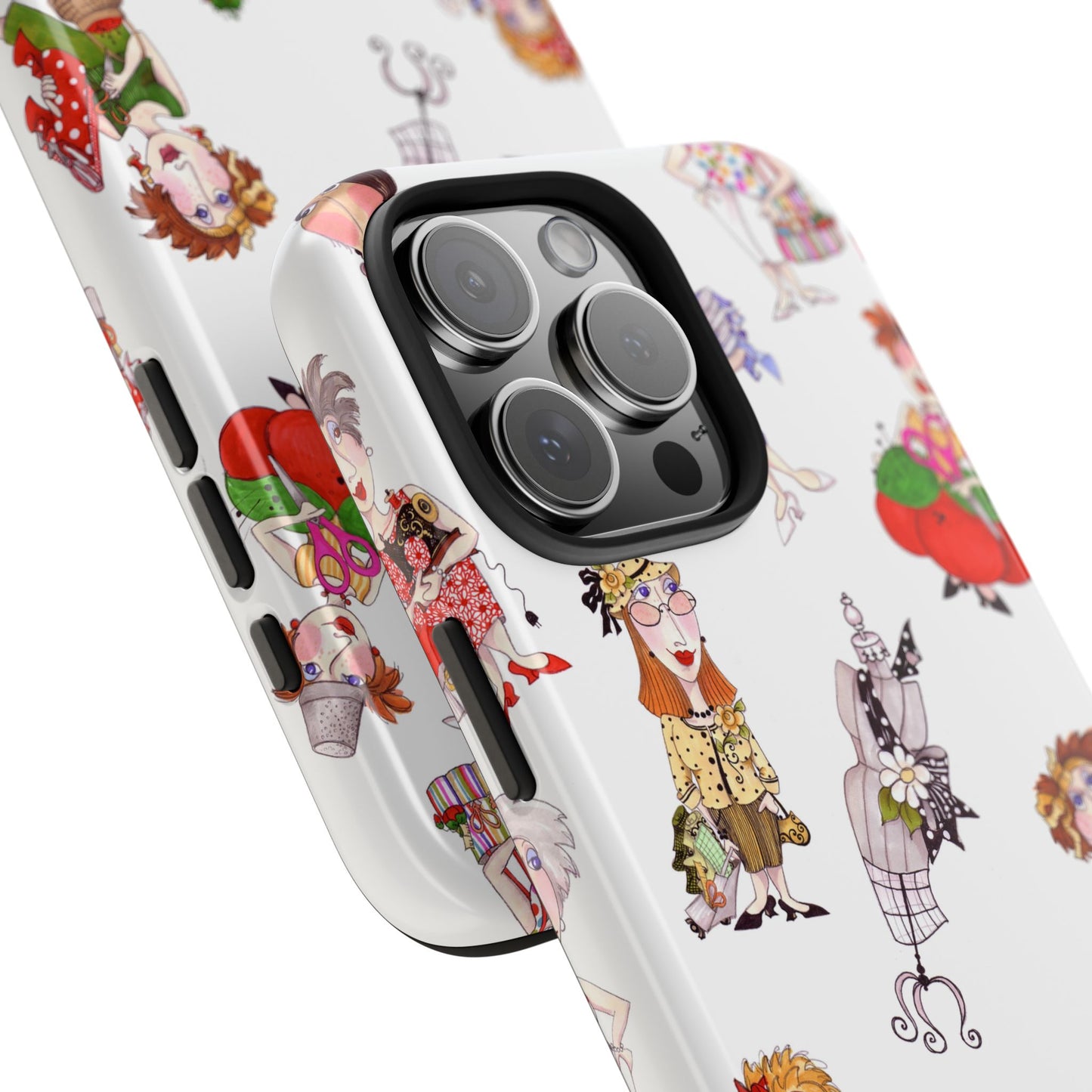 Sewphisticates White Phone Case