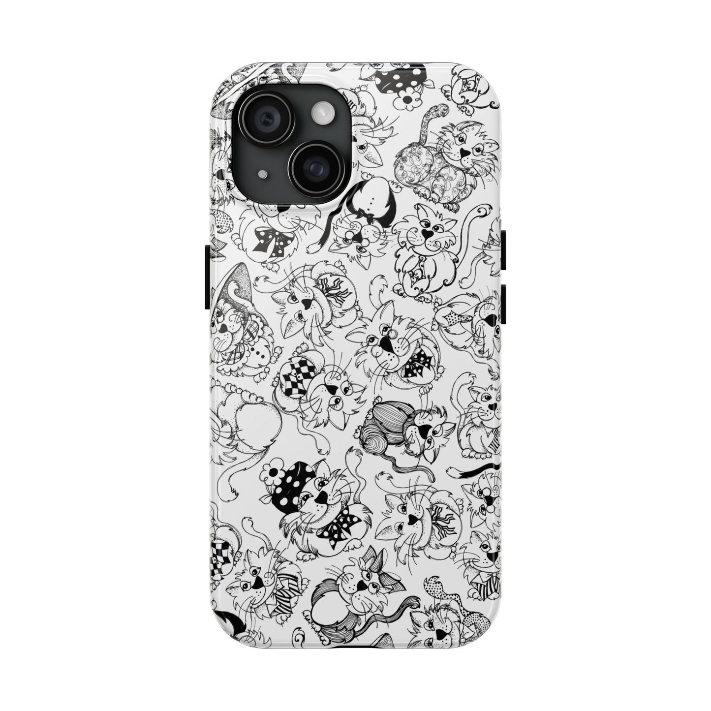 So Kitties Tossed White Phone Case