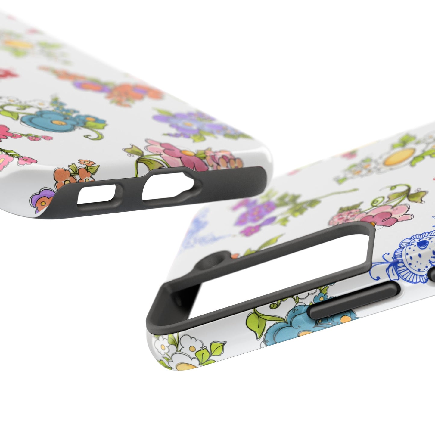 Mixed Bouquets White Phone Case