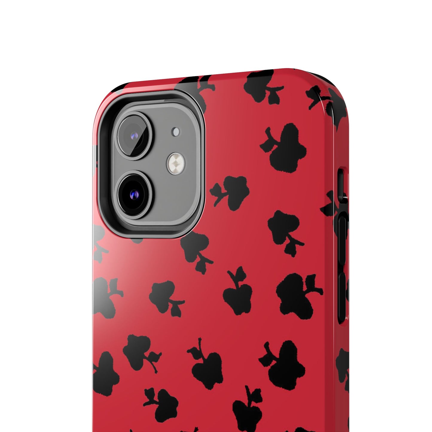 Happy Apples Red / Black Phone Case