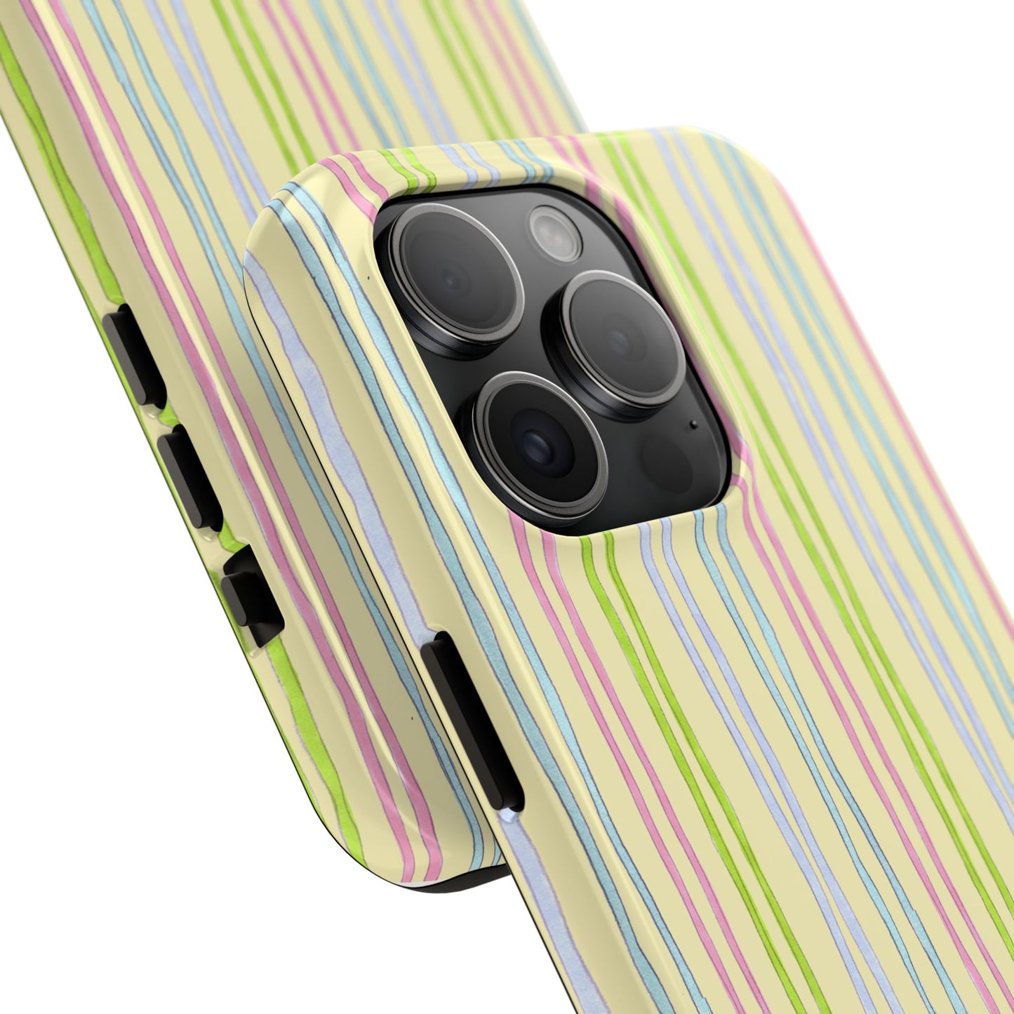 Belle Stripe Yellow Phone Case