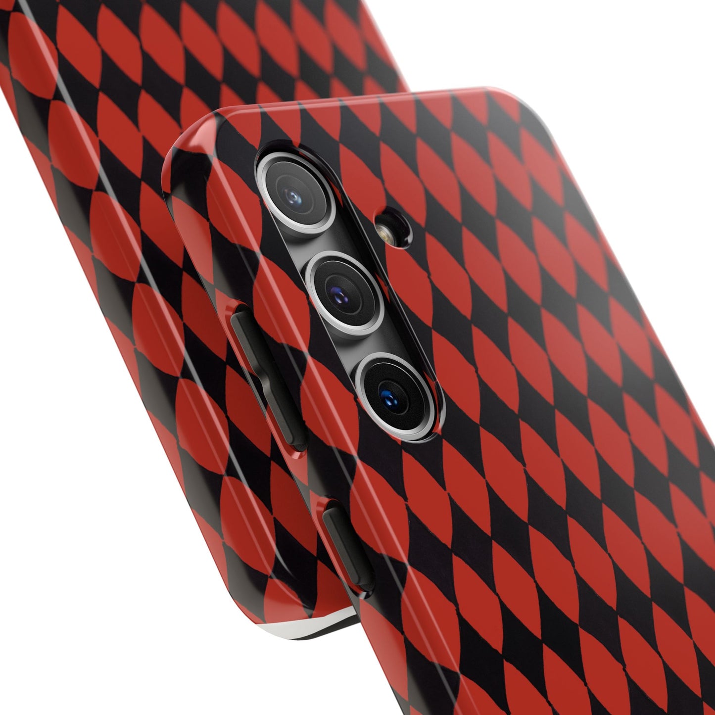 Diamond Red / Black Phone Case
