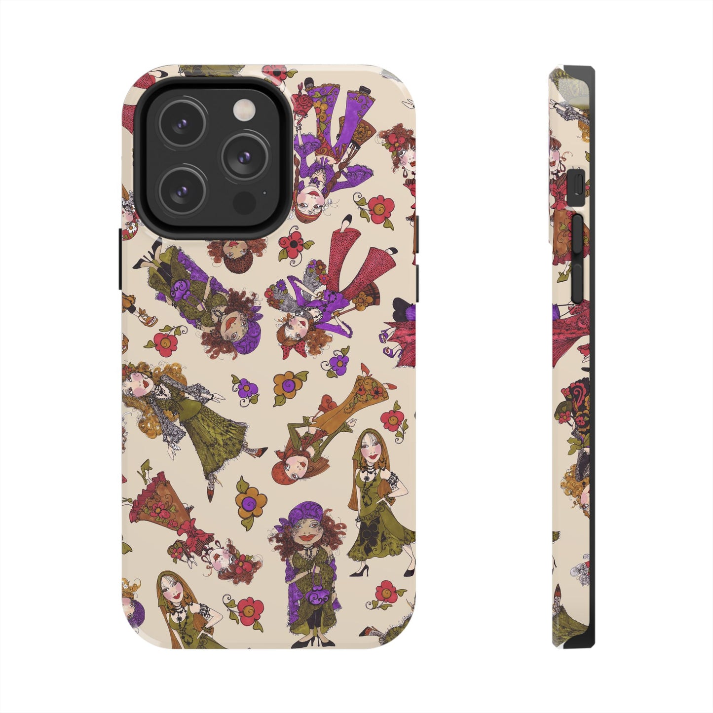 Tossed Gypsies Muslin Phone Case