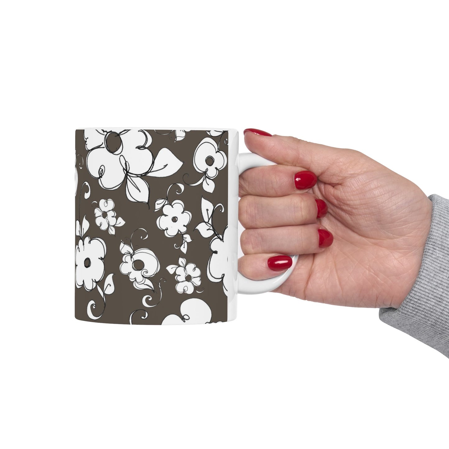 Lady Flowers Toast Cup