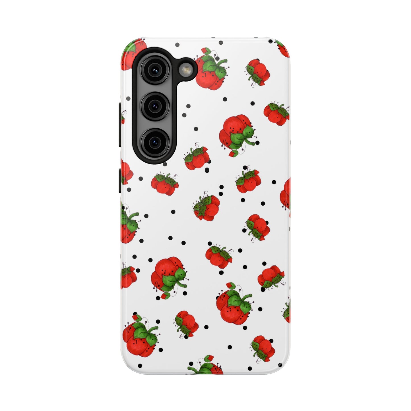 Pin Dots White Phone Case