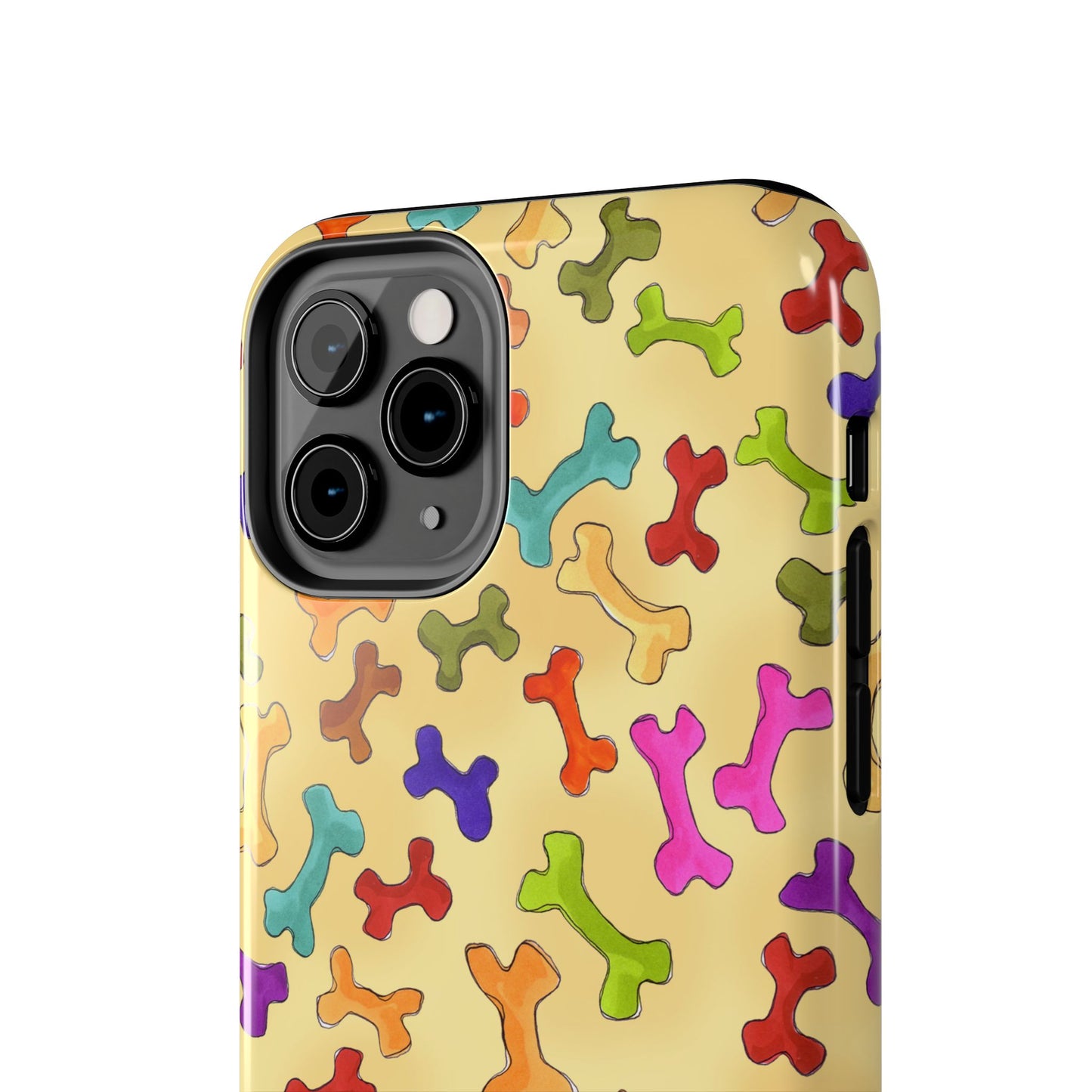 Happy Bones Yellow Phone Case