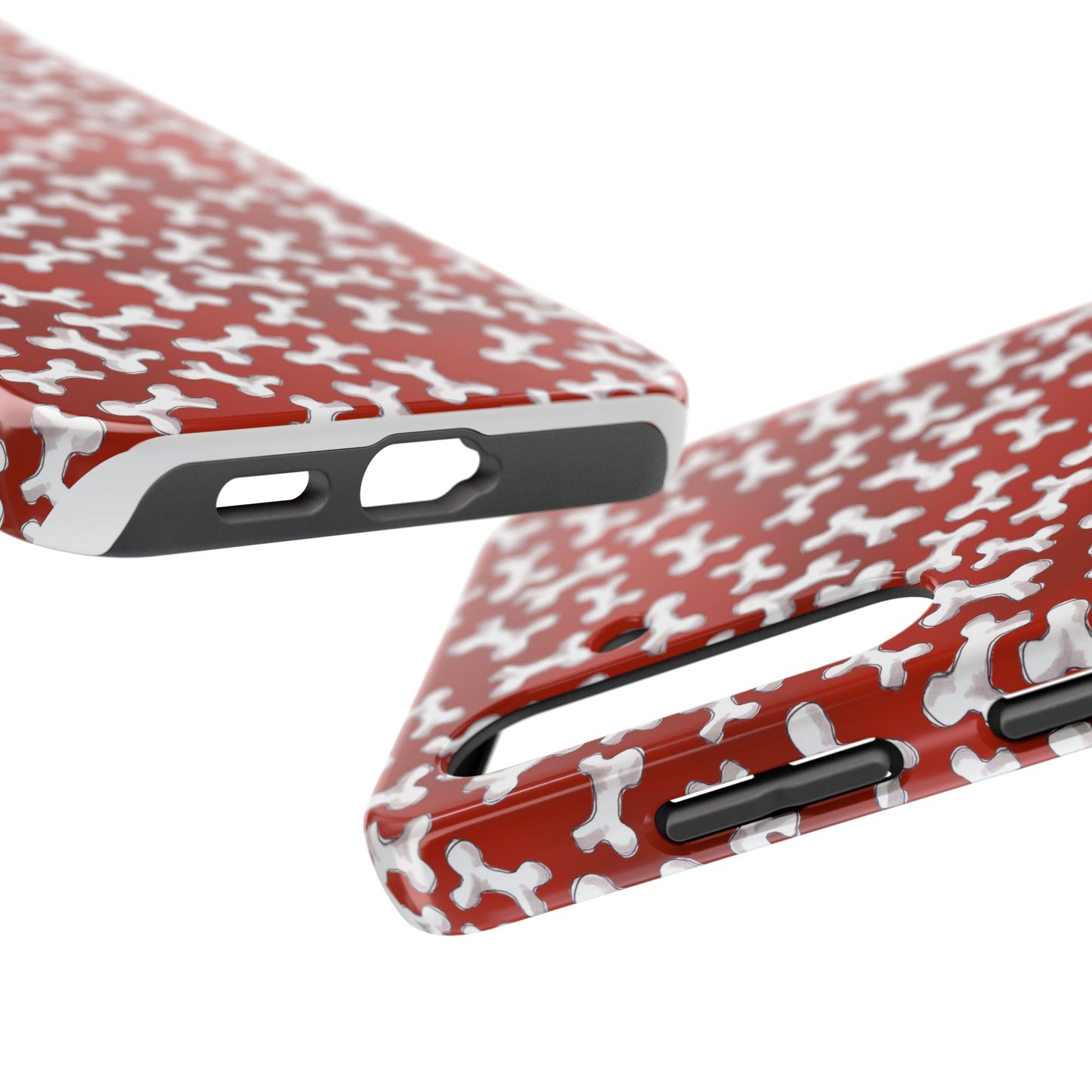Bones a Lot Red Phone Case