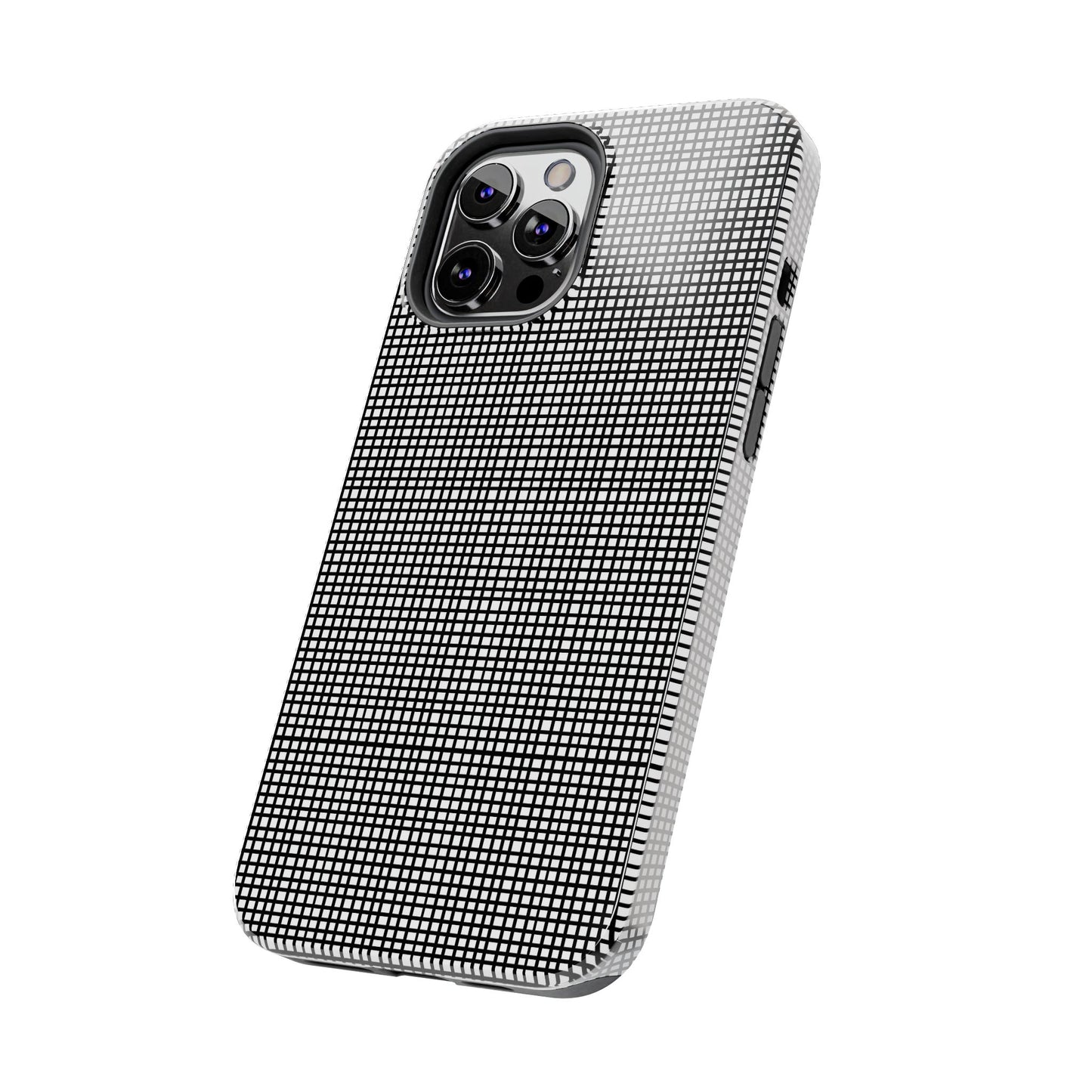 Window Pane White / Black Phone Case