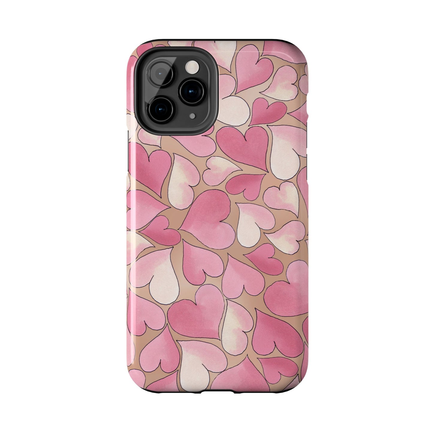 Hearts Malt Phone Case