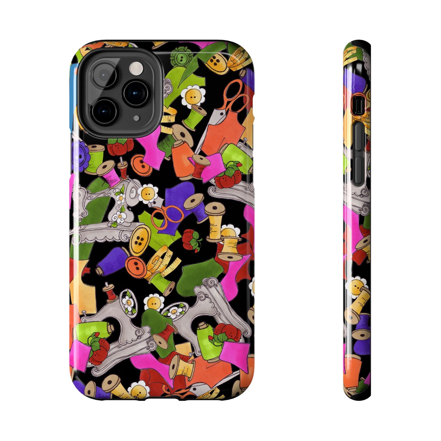 Kaleidasew Black Phone Case