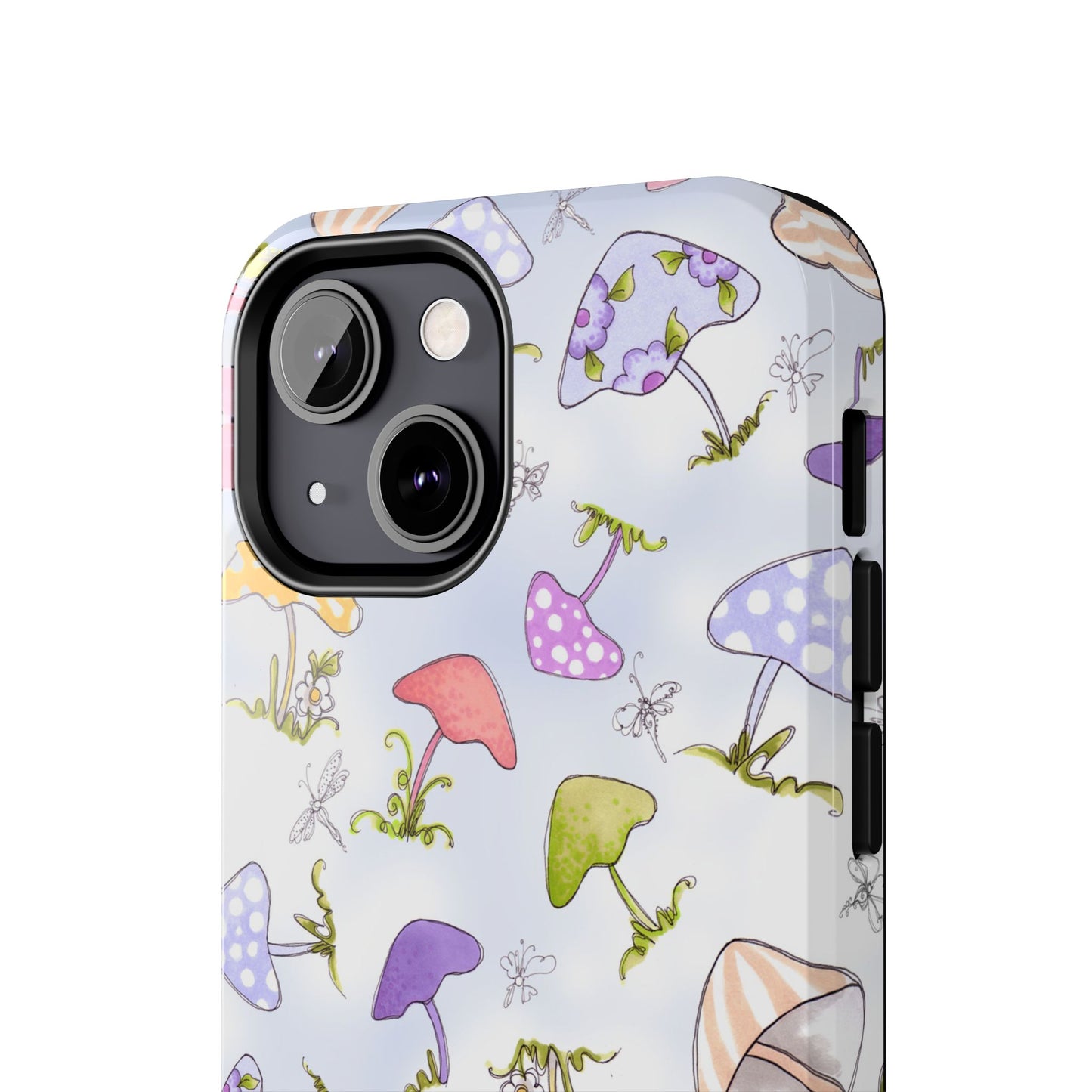 Mushroom Toss Blue Phone Case
