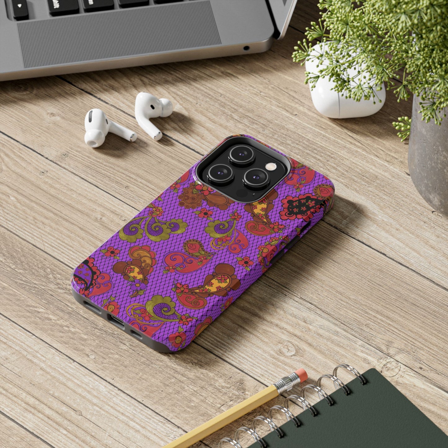 Posie Paisley Purple Phone Case