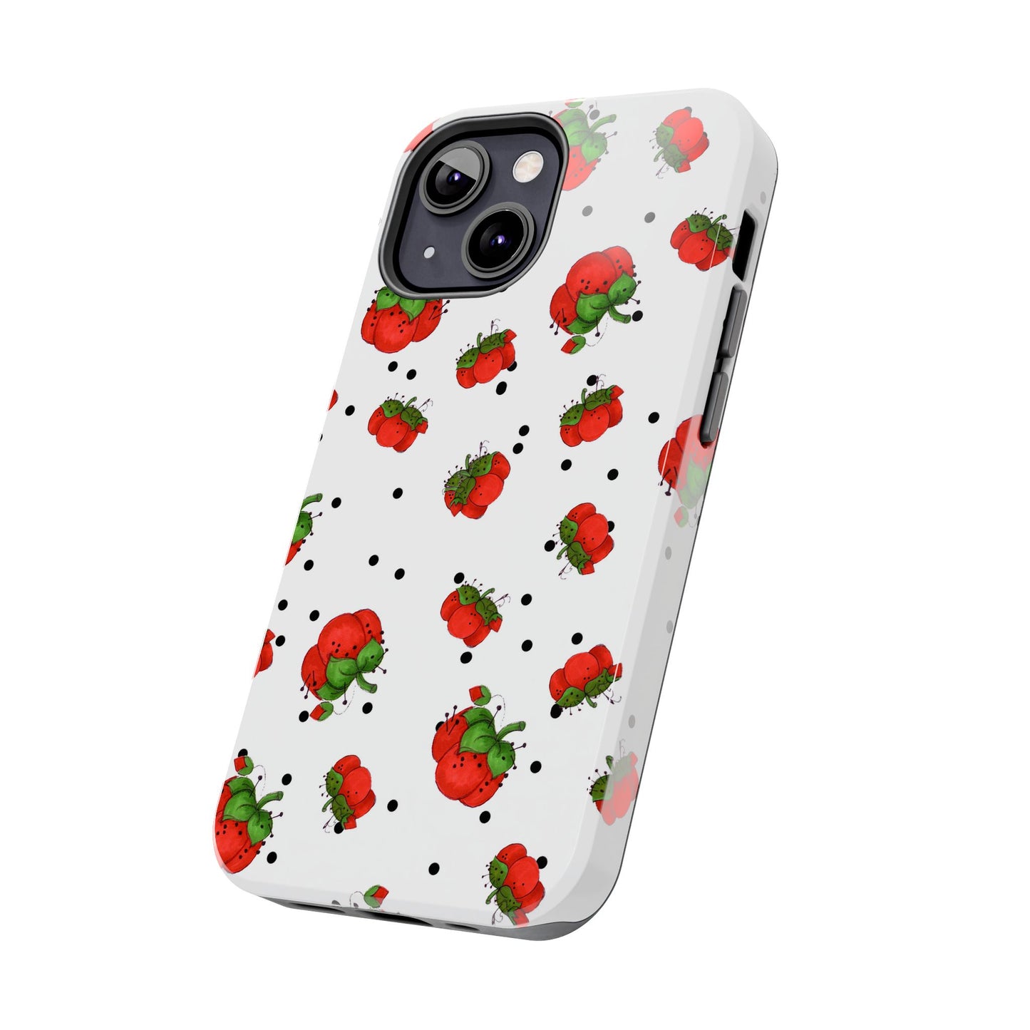Pin Dots White Phone Case