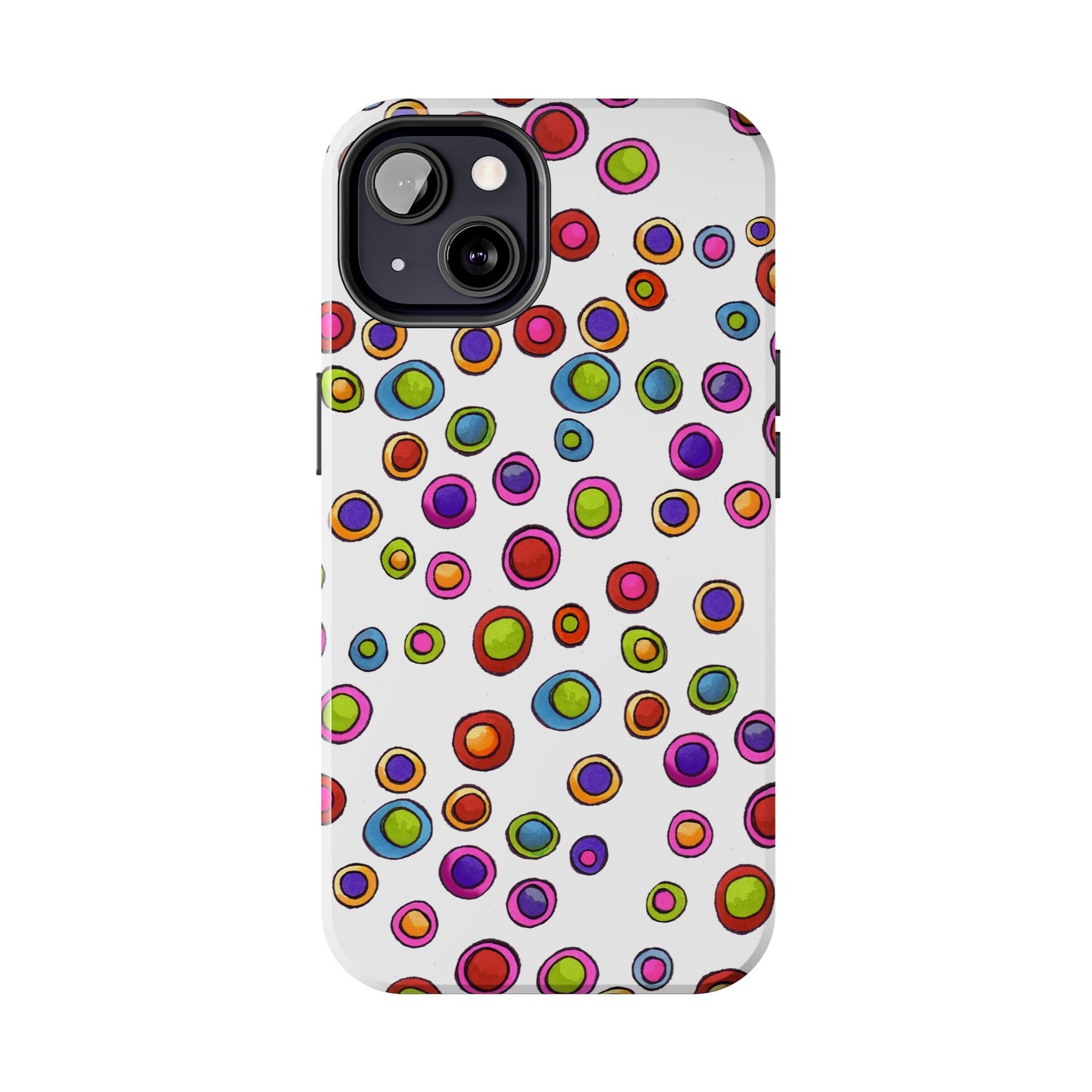 Dopey Dots White Phone Case
