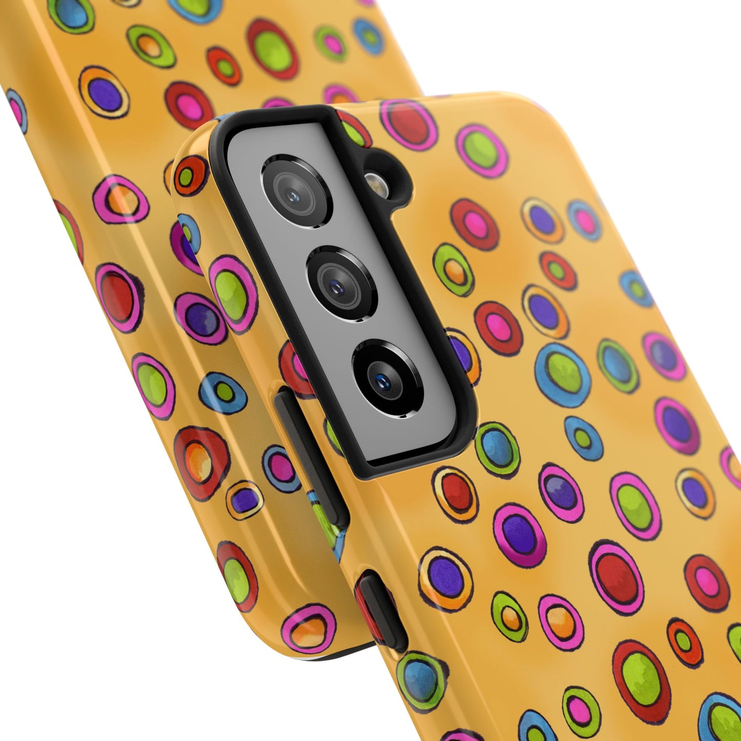 Dopey Dots Yellow Phone Case