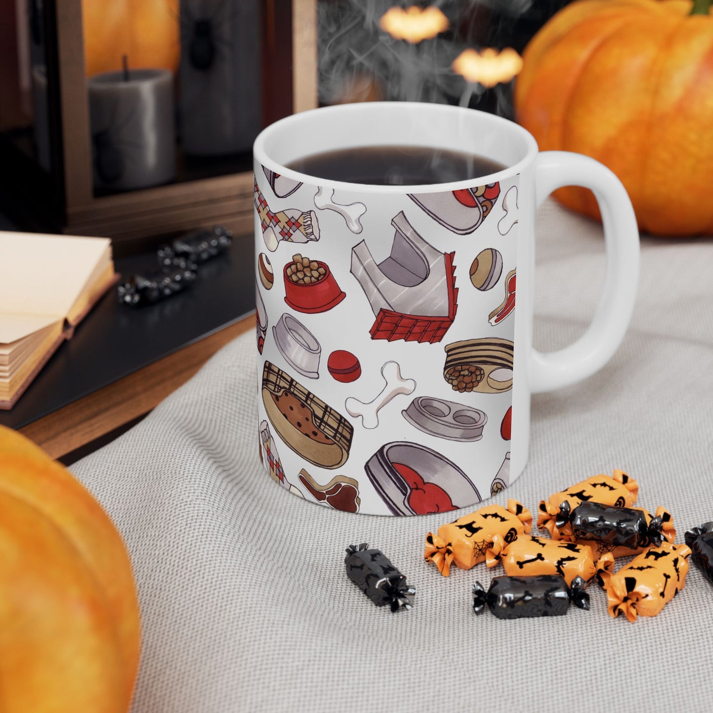 Doggie Stuff Gray Cup