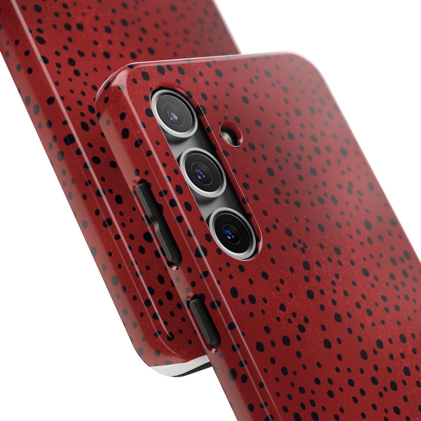 Pepper Dots Red / Black Phone Case