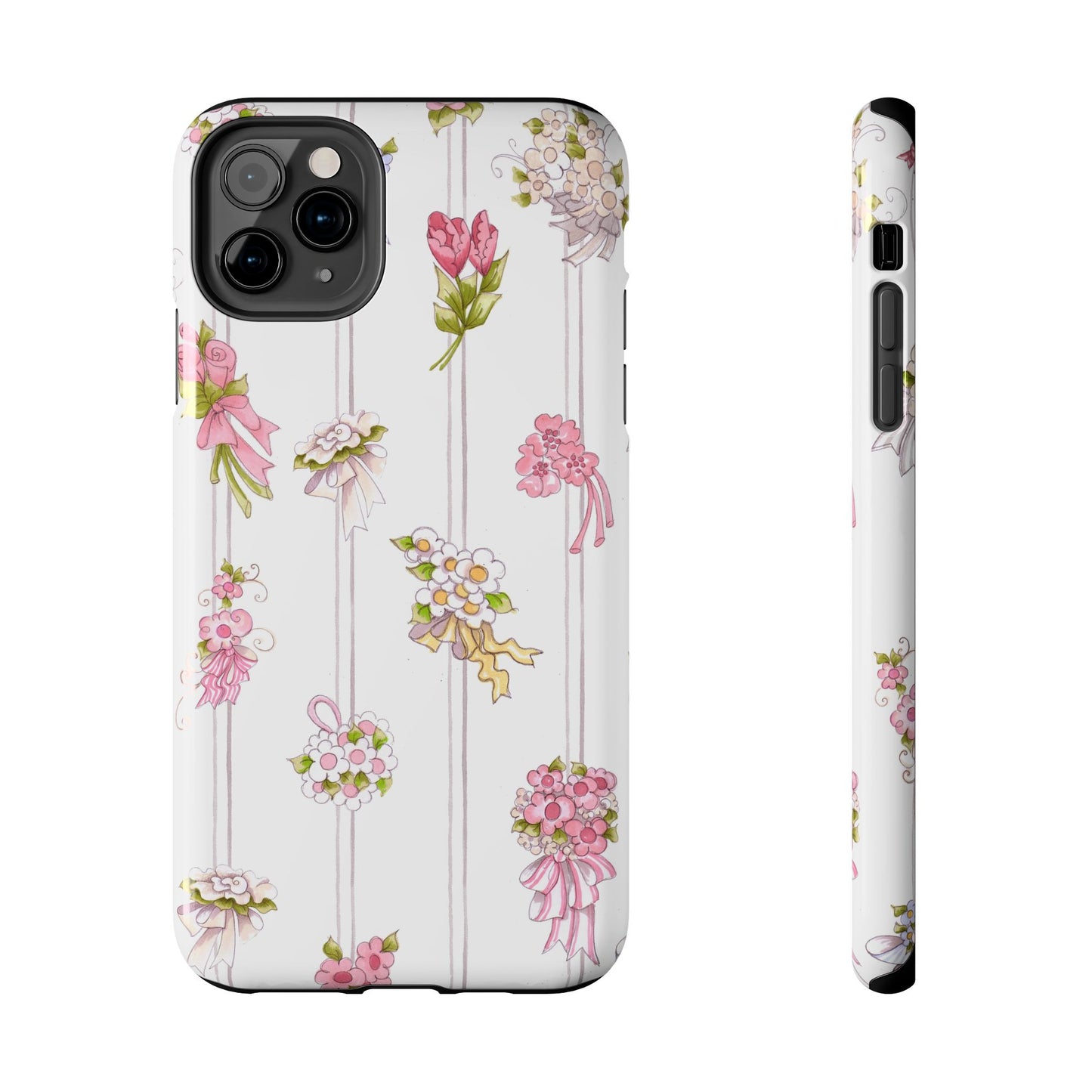 Bouquet Stripe Phone Case
