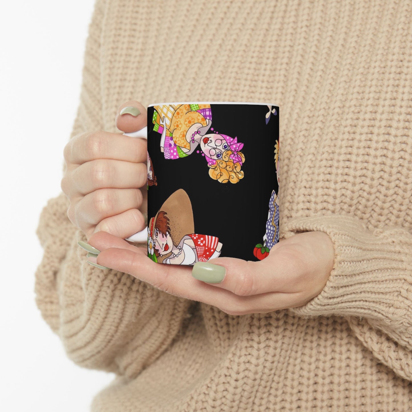 Fun Ladies Tossed Black Cup