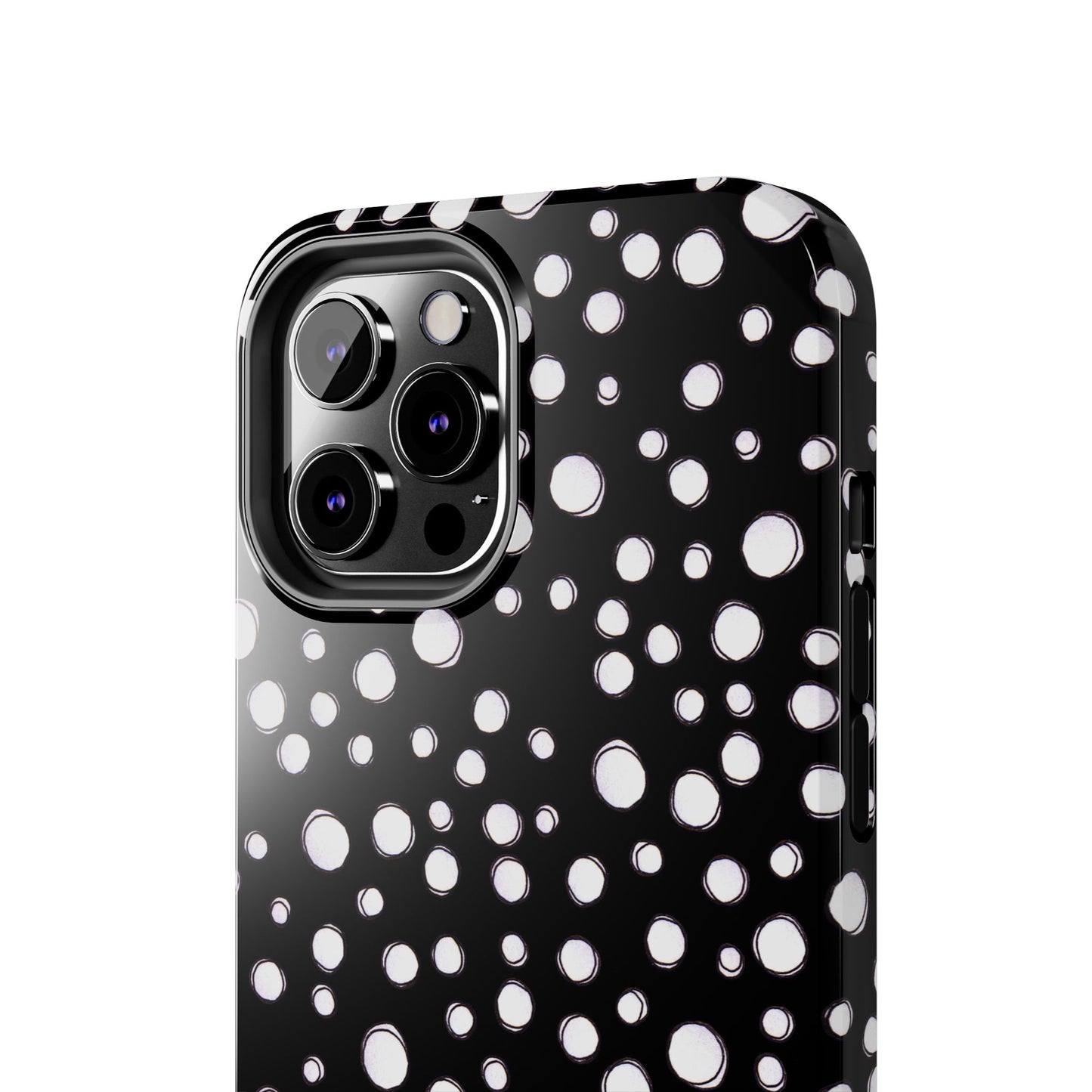 Pot Dots Black Phone Case