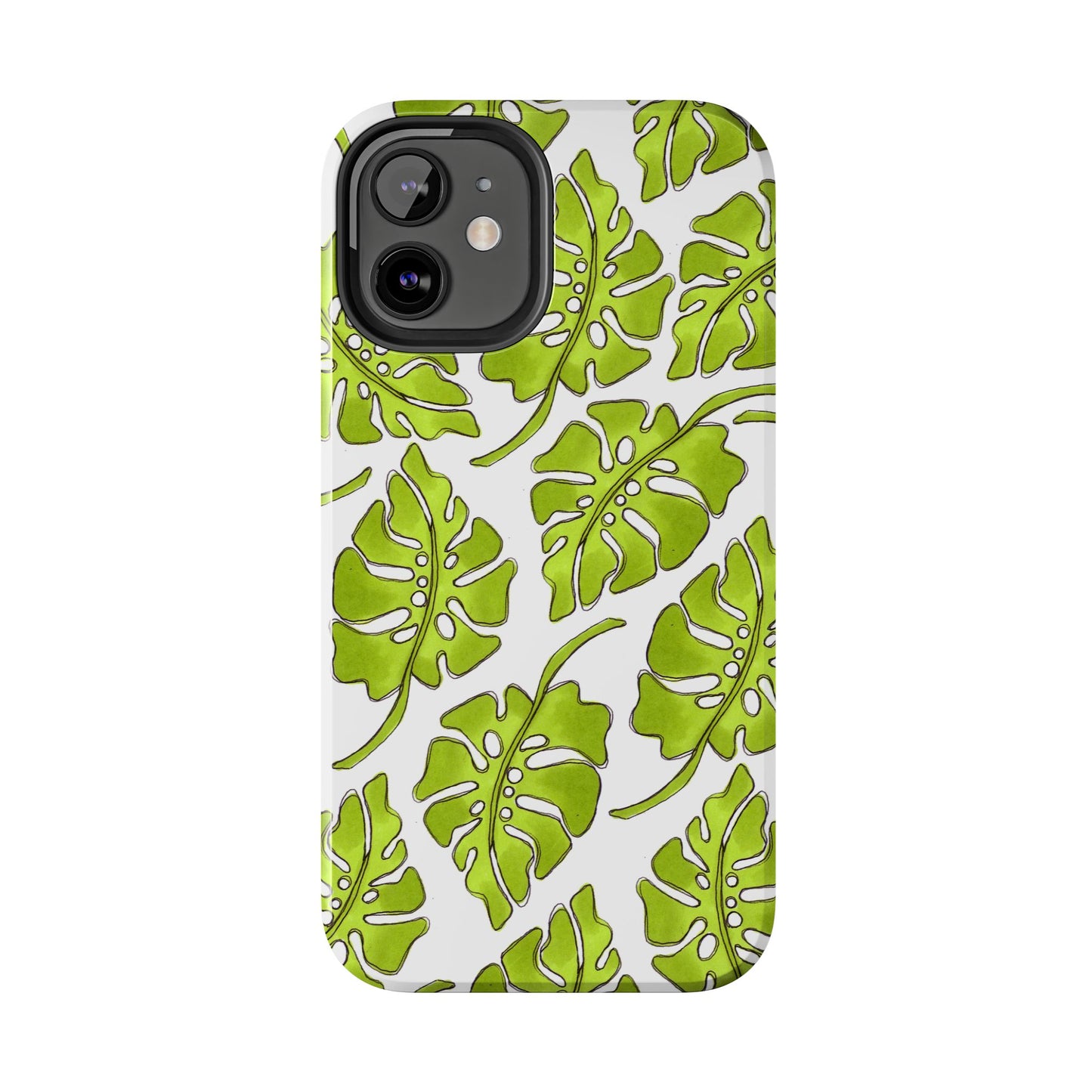 Big Leaf White Phone Case