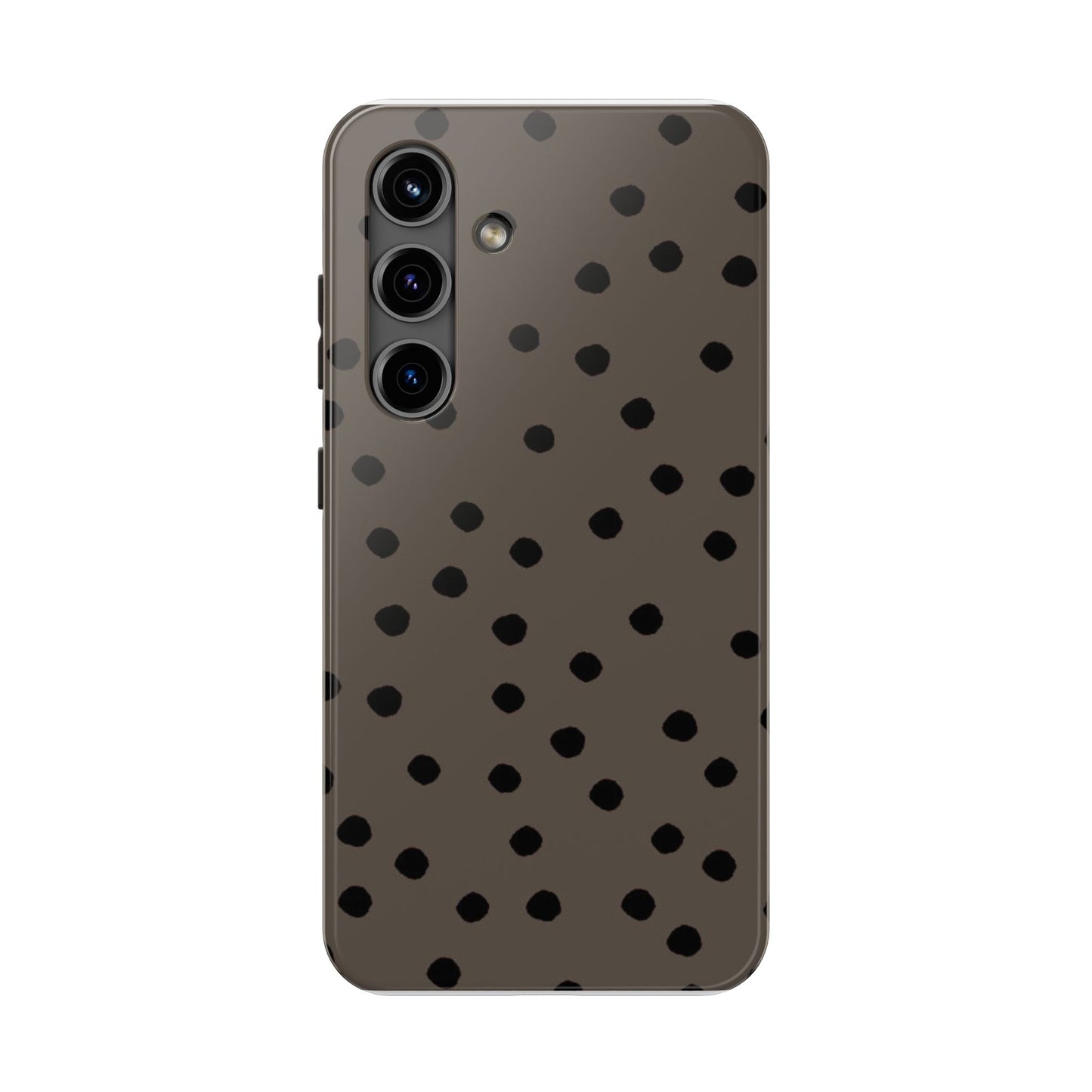 Dinky Dots Toast / Black Phone Case
