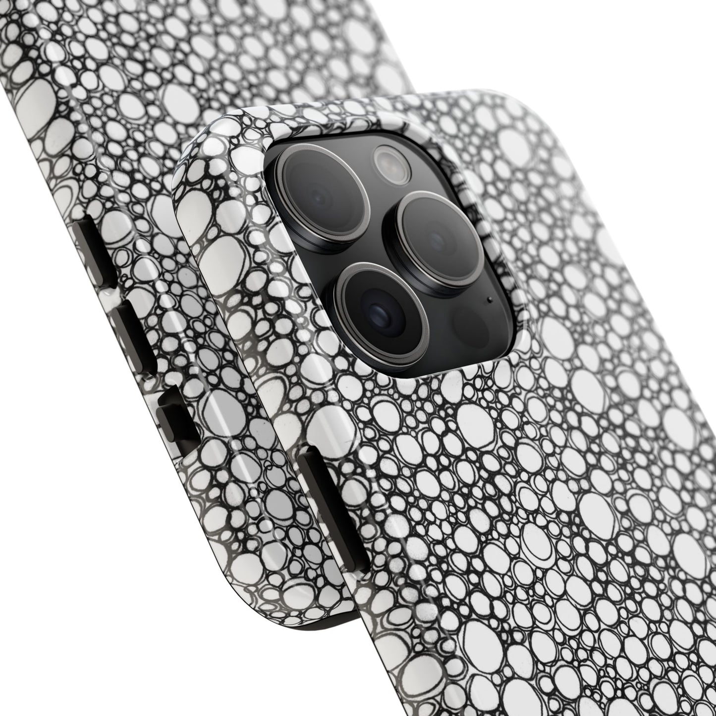 Air Bubbles Black Phone Case