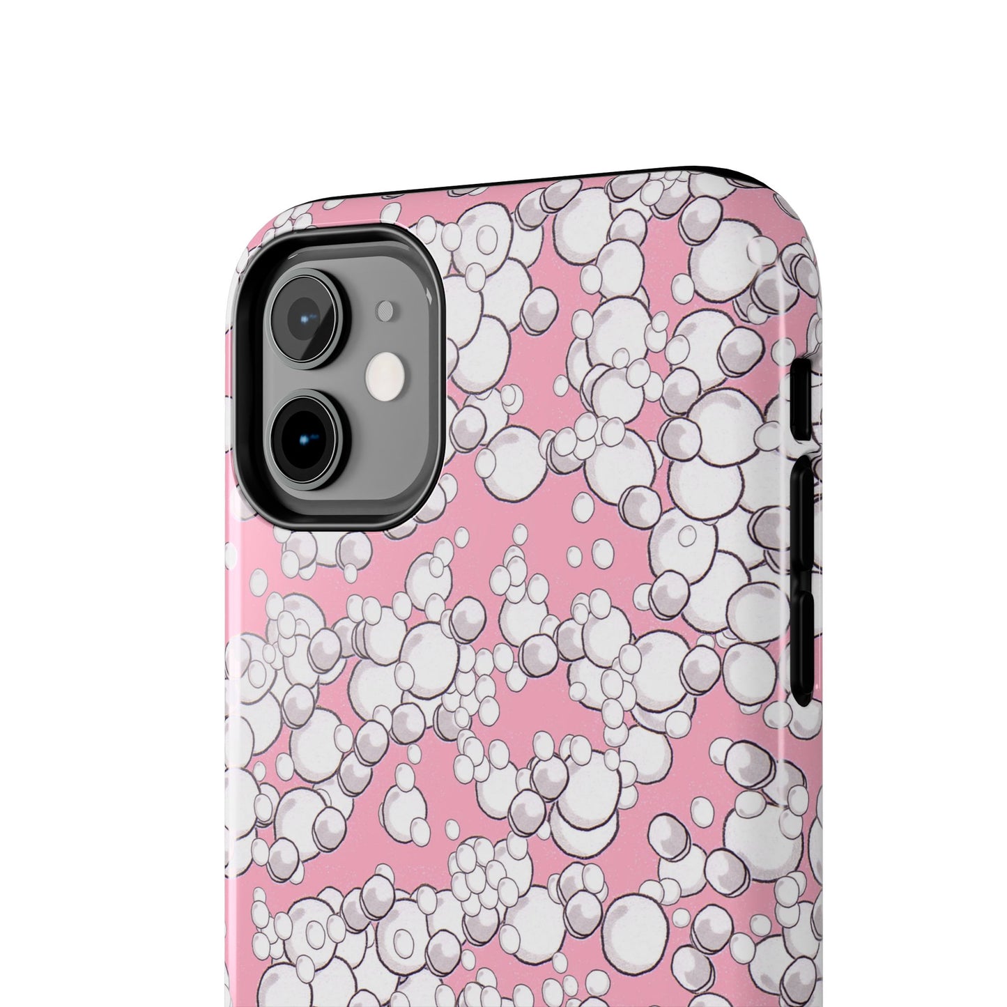 Bubble Dots Pink Phone Case